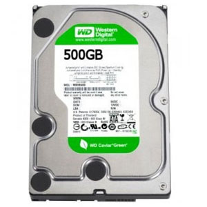 015- هارد وسترن HDD Internal Green 500GB