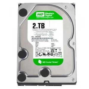 017- هارد وسترن HDD Internal Green 2TB