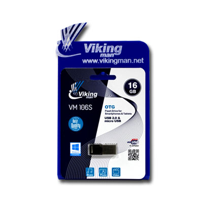 006- فلش مموری Viking man (Flash Memory VM106) 16GB