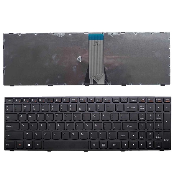 کیبرد لپ تاپ لنوو Lenovo B5070 Z5170 IP300 IP500 Laptop Keyboard فریم مشکی