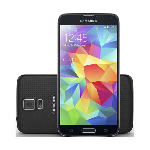 025- گوشی موبایل سامسونگ گلکسی مشکی SAMSUNG Galaxy S5 - 2 SIM