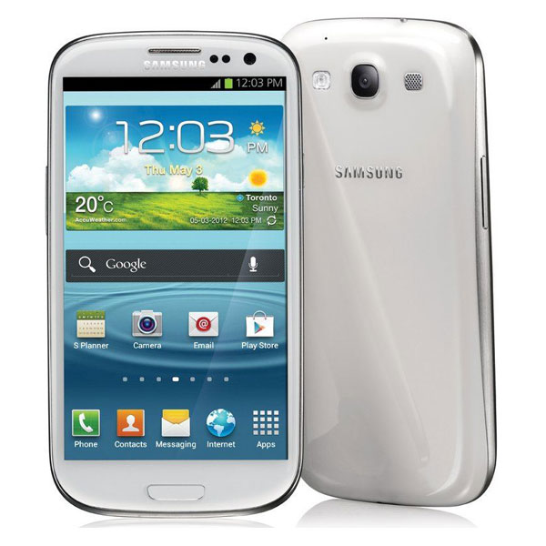 007- گوشی موبایل سامسونگ گلکسی سفید/SAMSUNG Galaxy S3 - 16GB