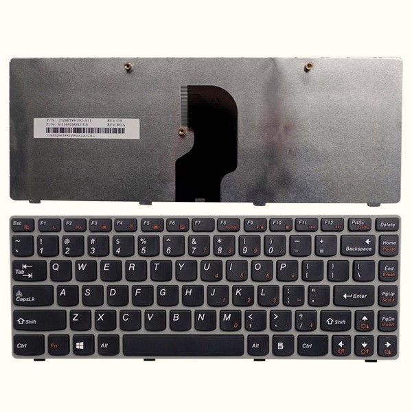 کیبرد لپ تاپ لنوو Lenovo IdeaPad Z460 Z465 Laptop Keyboard فریم نوک مدادی
