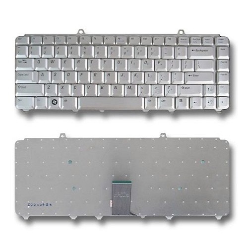 کیبرد لپ تاپ دل Dell Vostro 1000 1400 1500 Laptop Keyboard نقره ای