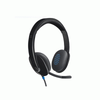 068- هدست Logitech Headset  USB H540