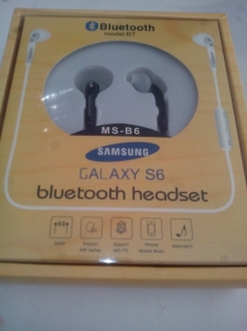 هدفون بی سیم رم خور تو گوشی طرح سامسونگ Headset Bluetooth -054