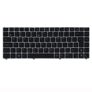 کیبرد لپ تاپ ایسوس Asus U20 UL20 Laptop Keyboard فریم نقره ای