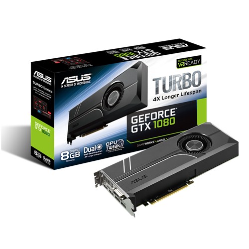 کارت گرافیک ایسوس TURBO-GTX1080-8GB ASUS VGA