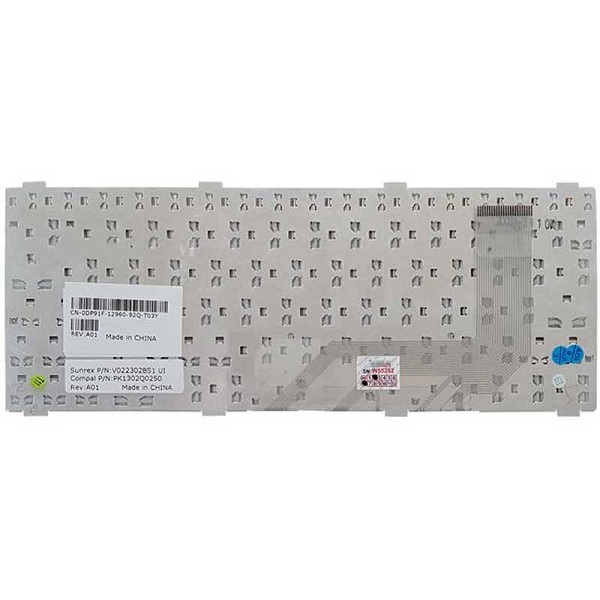 کیبرد لپ تاپ دل Dell Inspiron 1200 Laptop Keyboard سفید