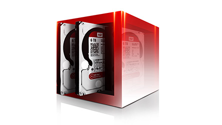 700- هارد وسترن دیجیتال اینترنال قرمز Western RED - NAS 6TB