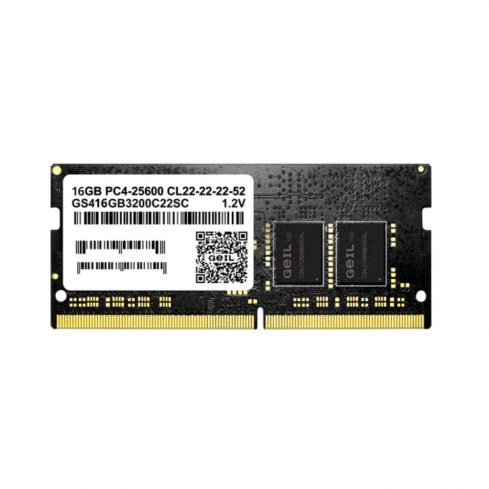 رم لپ تاپ ژل Geil Ram Laptop DDR4 16GB 25600 - 3200MHz 1.2V