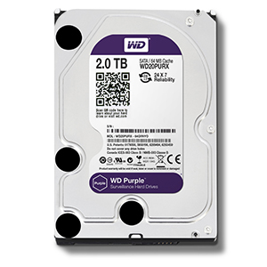 714- هارد وسترن بنفش HDD Internal PURPLE 2TB