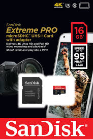 کارت حافظه سن دیسک 64GB SanDisk UHS-I U3 Class 10 633X 95MBps Extreme Pro 