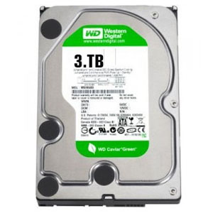 018- هارد وسترن HDD Internal Green 3TB