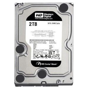 021- هارد وسترن HDD Internal  Black 2TB