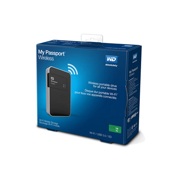 026- هارد وسترن اکسترنال Western My passport 2TB/Wireless