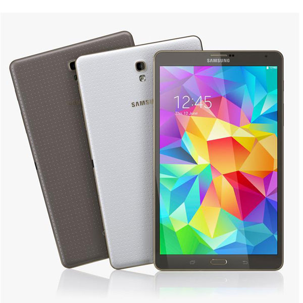 025- تبلت سامسونگ گلکسی طلائی Samsung Tablet Tab S LTE T705 -8.4inch