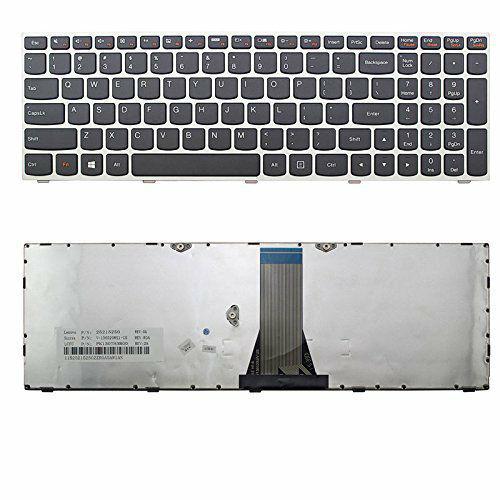 کیبرد لپ تاپ لنوو Lenovo G5030 G5045 G5070 G5080 B5030 Z5070 Laptop Keyboard فریم نقره ای