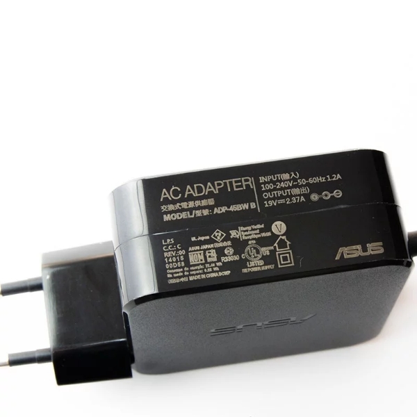 آداپتور / شارژر مربعی لپ تاپ ایسوس زن بوک Asus ZenBook 19v 2.37A Adapter