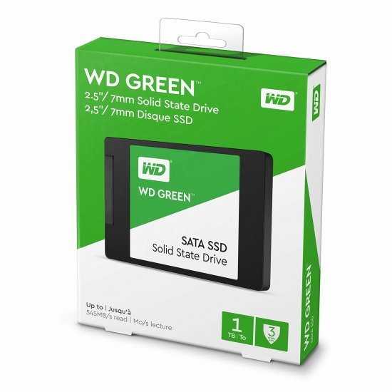 اس اس دی وسترن دیجیتال ظرفیت 1 ترابایت SSD Western Digital Green PC