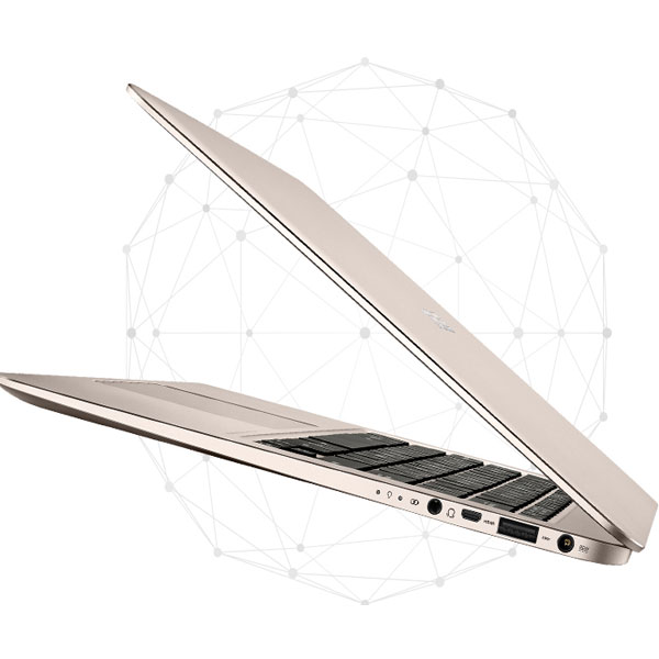 313- لپ تاپ ایسوس سفید ASUS ZENBOOK UX305FA CORE-M/4/SSD 128GB/VGA 5300