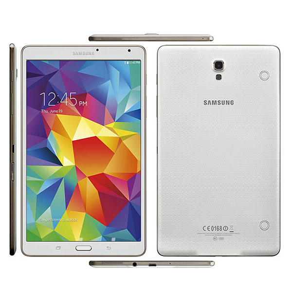 025- تبلت سامسونگ گلکسی طلائی Samsung Tablet Tab S LTE T705 -8.4inch