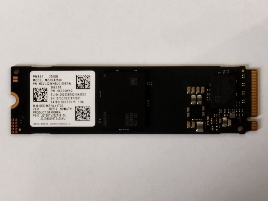 اس اس دی رو دستگاهی  SSD 256GB M.2 2280 ظرفیت 256 گیگابایت