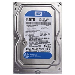 012- هارد وسترن HDD Internal Blue 2TB