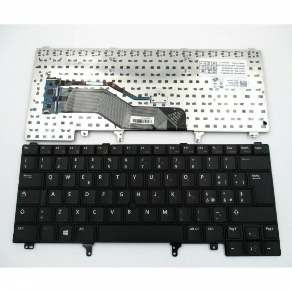 کی برد / کیبرد لپ تاپ دل KEYBOARD LAPTOP DELL Latitude E6320 E6420 E6330 E6430 E6440 E5420 E5430