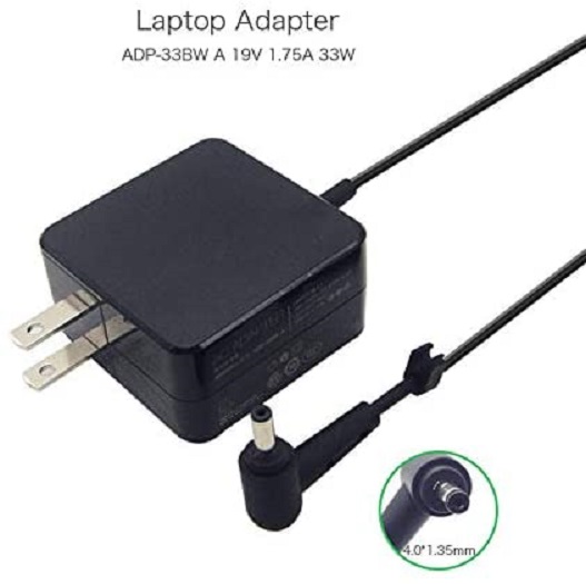 آداپتور / شارژر لپ تاپ ایسوس 19v 1.75A ASUS Adapter سر فیش ریز