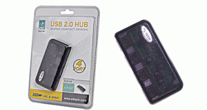 هاب یو اس بی 1-4 USB HUB 64 A4-tech 