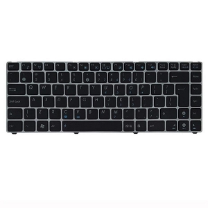 کیبرد لپ تاپ ایسوس Asus Eee PC 1215 1201 Laptop Keyboard فریم نقره ای