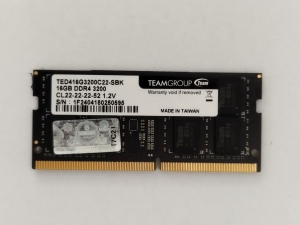 رم لپ تاپ تیم گروپ TeamGroup RAM LAPTOP DDR4 16GB 32000MHz 