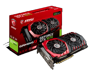 کارت گرافیک ام اس آی GTX 1070 GAMING X 8GB MSI VGA