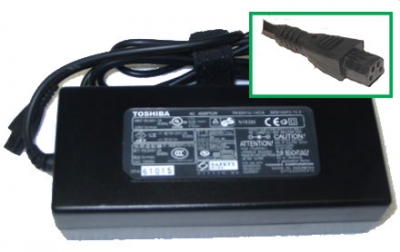 آدپتور - شارژر لپ تاپ توشیبا 15V 8A ADAPTOR LAPTOP TOSHIBA