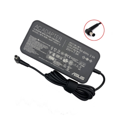 آداپتور / شارژر لپ تاپ ایسوس Asus 20V 7.5A Adapter سر فیش 6.0*3.7mm