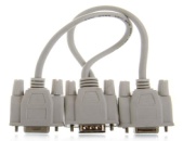 کابل گرافیک 1 به 2 طول 50 سانتیمتر VGA CABLE -309