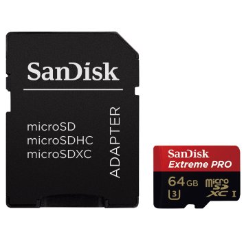 کارت حافظه سن دیسک 64GB SanDisk UHS-I U3 Class 10 633X 95MBps Extreme Pro 