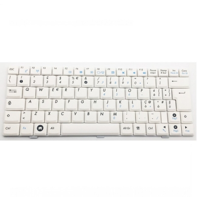 کیبرد لپ تاپ ایسوس Asus Eee PC 1000 Laptop Keyboard سفید