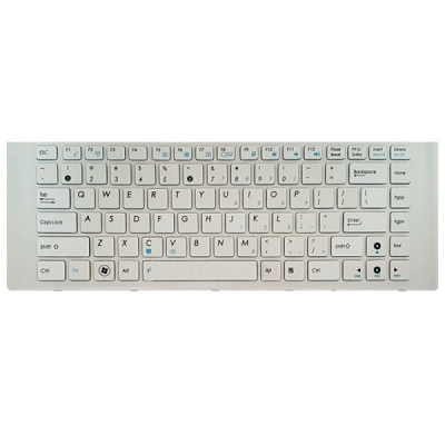 کیبرد لپ تاپ ایسوس Asus A40 Laptop Keyboard سفید
