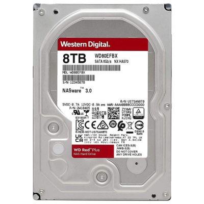 هارد وسترن دیجیتال اینترنال قرمز Western Digital RED - NAS 8TB