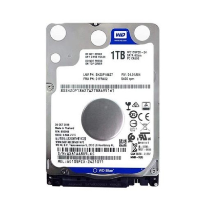 هارد لپ تاپ وسترن دیجیتال WESTERN DIGITAL HDD 2.5inch 1TB