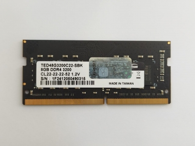 رم لپ تاپ تیم گروپ TeamGroup RAM LAPTOP DDR4 8GB 32000MHz 