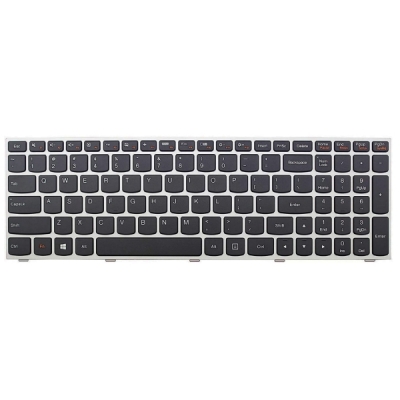 کیبرد لپ تاپ لنوو Lenovo B5070 Z5170 IP300 IP500 Laptop Keyboard فریم نقره ای