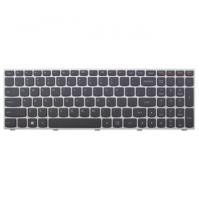 کیبرد لپ تاپ لنوو Lenovo G5030 G5045 G5070 G5080 B5030 Z5070 Laptop Keyboard فریم نقره ای