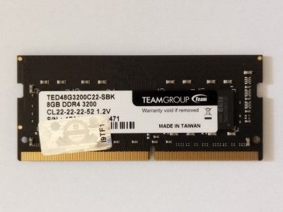 رم لپ تاپ تیم گروپ TeamGroup RAM LAPTOP DDR4 8GB 32000MHz 