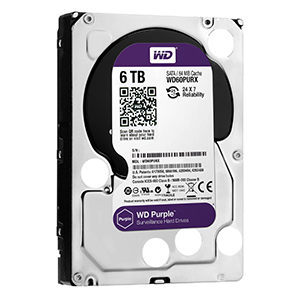 711- هارد وسترن بنفش HDD Internal PURPLE 6TB