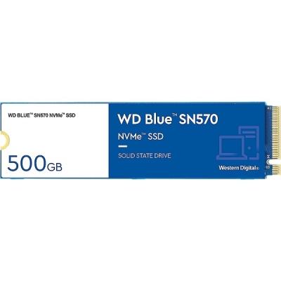 اس اس دی اینترنال وسترن دیجیتال SSD Western Digital Blue SN570 WDS500G3B0C ظرفیت 500 گیگابایت