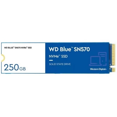 اس اس دی اینترنال وسترن دیجیتال SSD Western Digital Blue SN570 WDS250G3B0C ظرفیت 250 گیگابایت