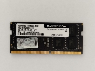 رم لپ تاپ تیم گروپ TeamGroup RAM LAPTOP DDR4 16GB 32000MHz 